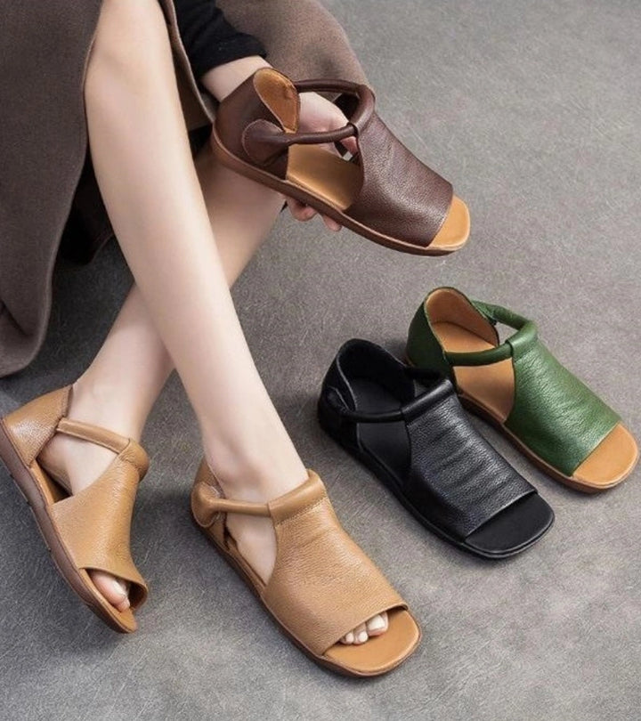 Marcella | sandali piatti vintage per ogni occasione