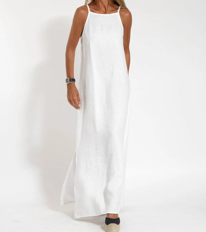 Maxi | Vestito Lungo in Cotone, Fresco e Raffinato