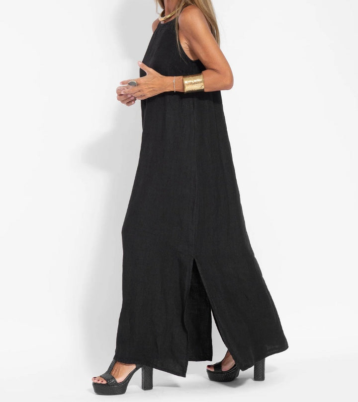 Maxi | Vestito Lungo in Cotone, Fresco e Raffinato