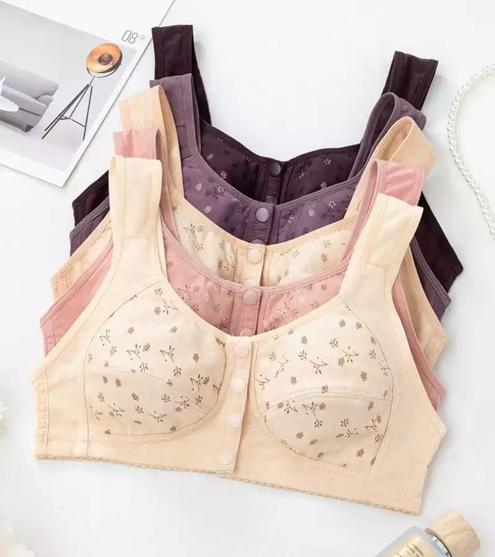 Sandra | Reggiseno in Cotone Senza Ganci