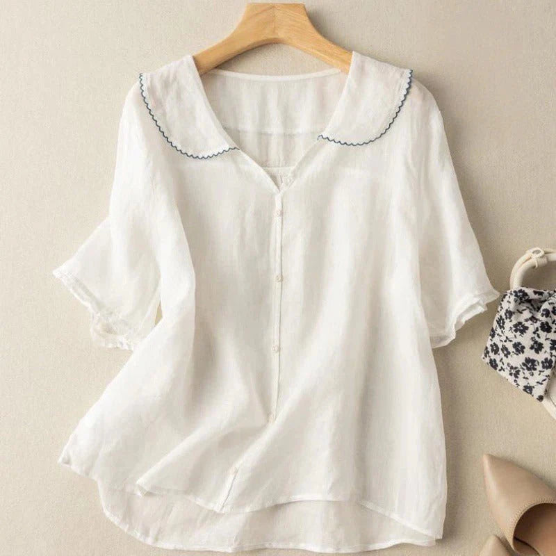 Rosalie | Camicia dall'aspetto romantico e moderno