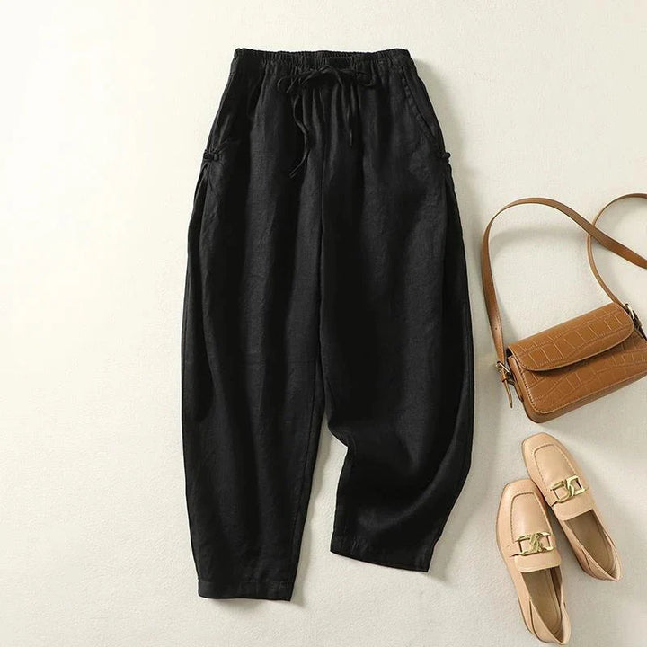 Sofi | Pantaloni ampi in cotone – eleganza e comfort assoluto