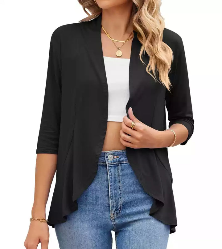 Barbara | Cardigan Leggero Aperto e Chic