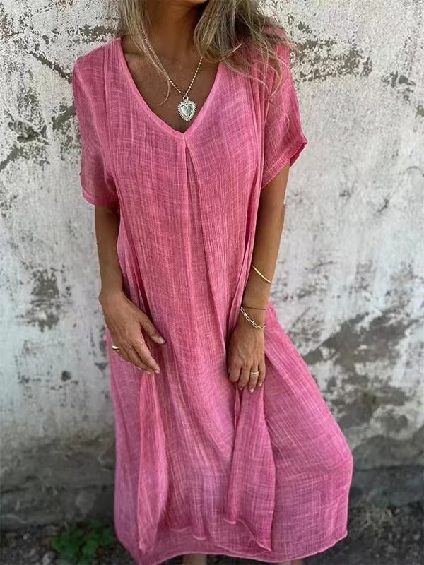 Cotton and Linen Dress