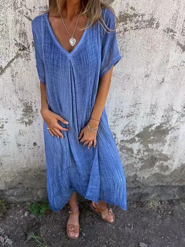 Cotton and Linen Dress