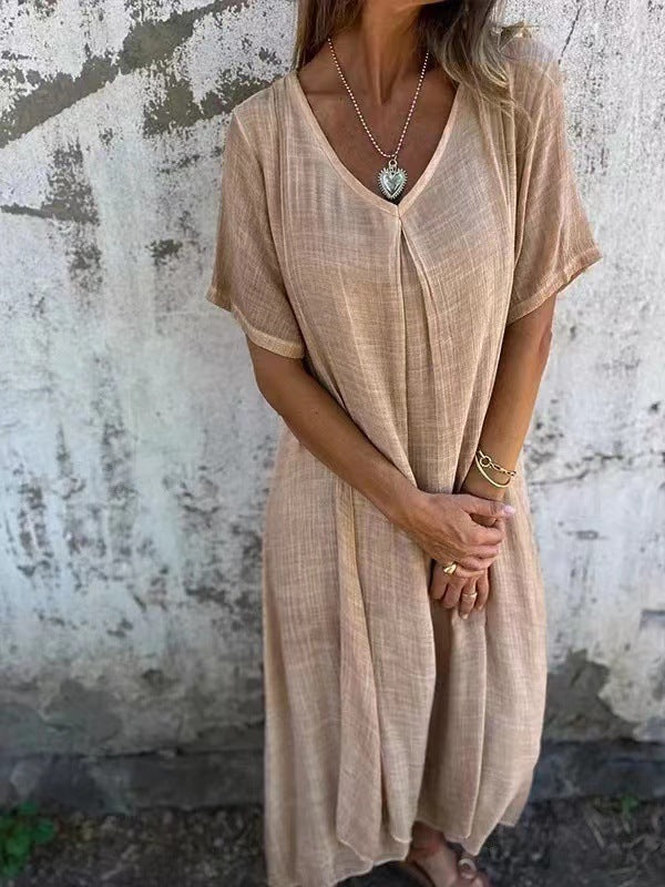 Cotton and Linen Dress