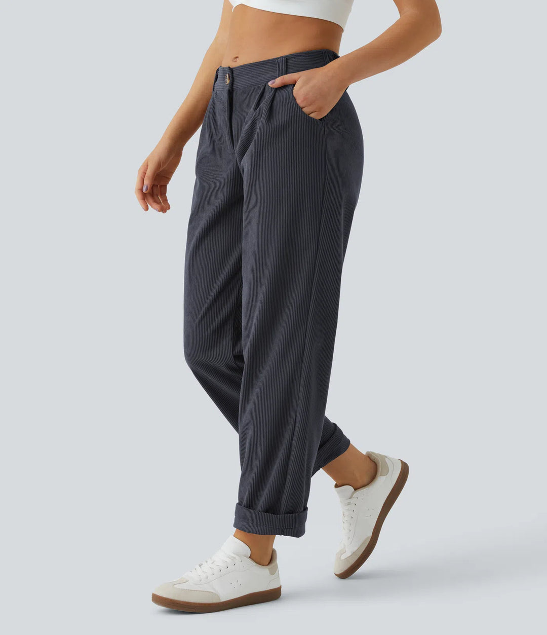 Roch | Pantaloni in Velluto a Coste