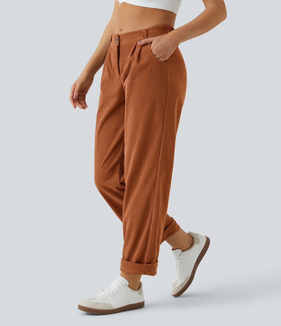 Roch | Pantaloni in Velluto a Coste