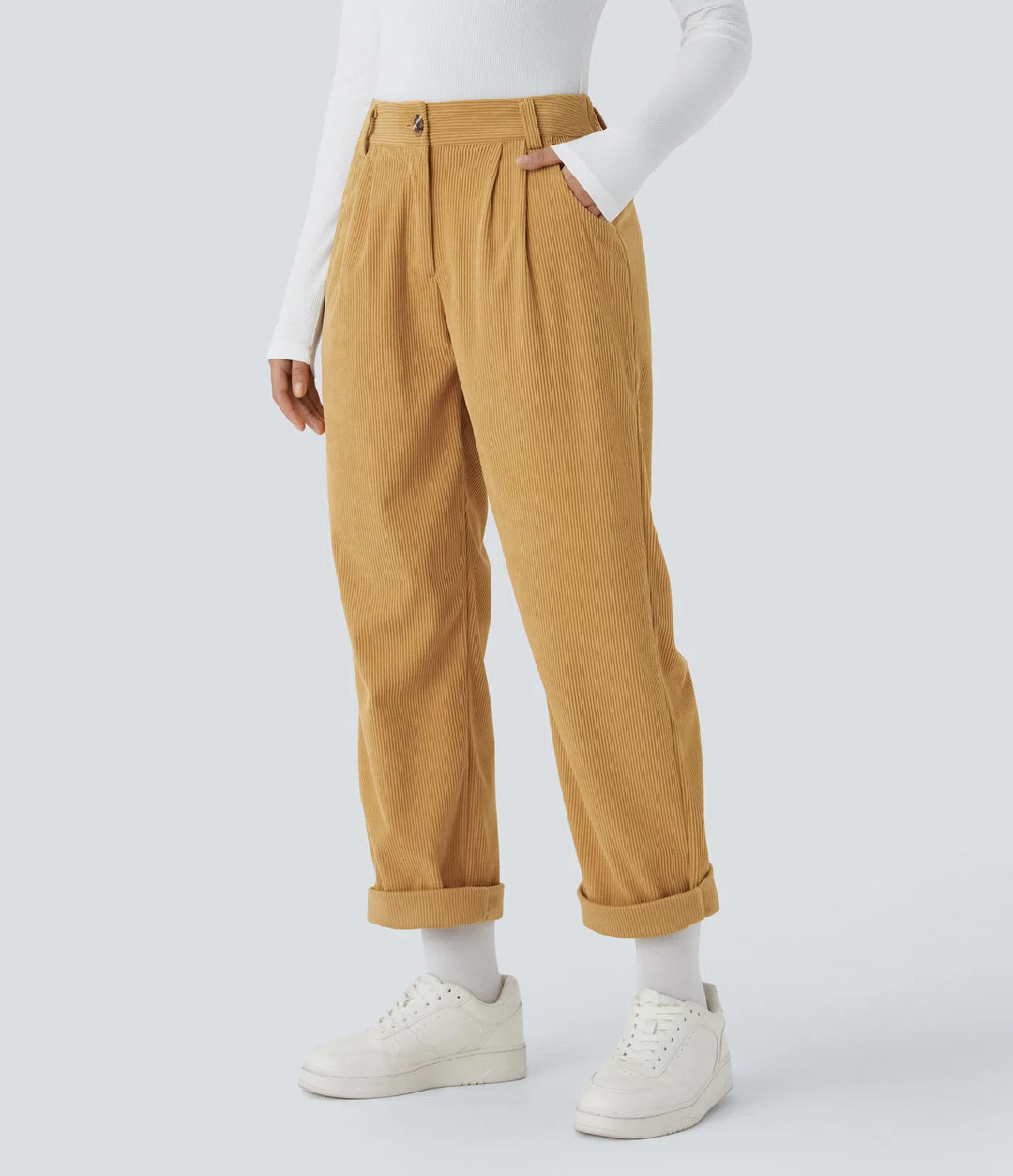 Roch | Pantaloni in Velluto a Coste