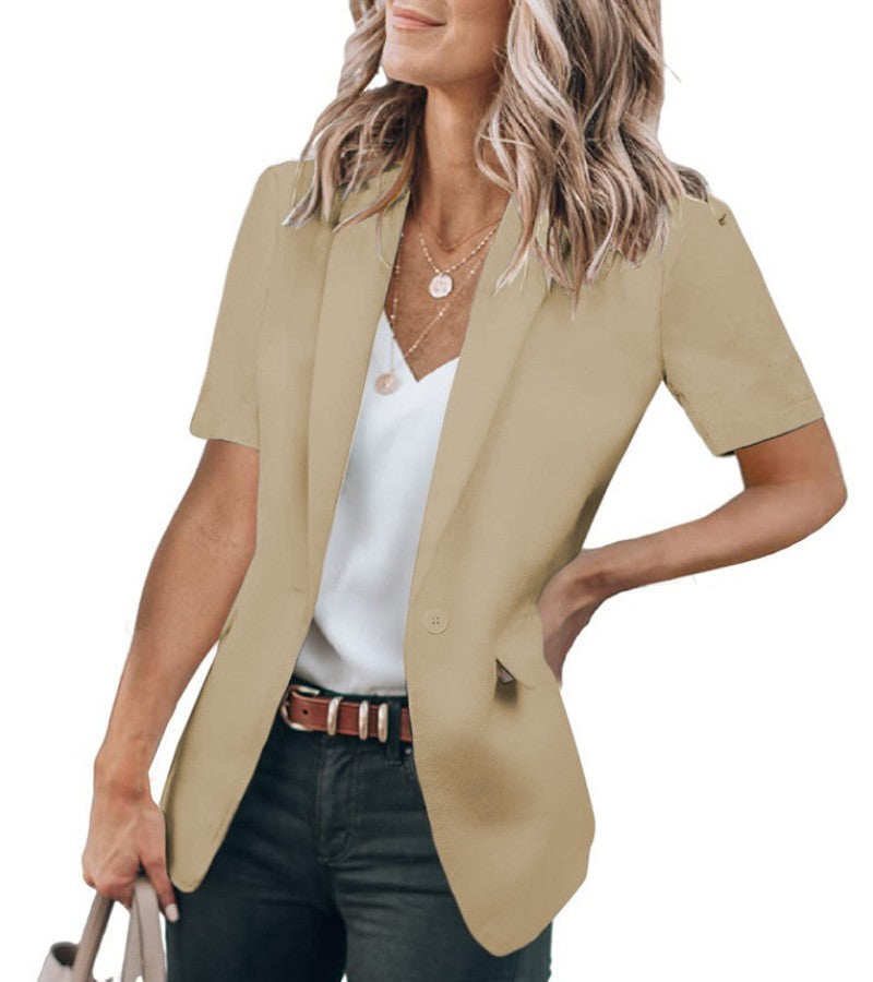 Danila | Blazer moderno a maniche corte