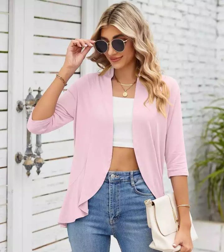 Barbara | Cardigan Leggero Aperto e Chic