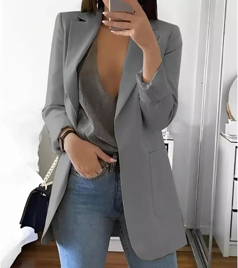 Sylvia | Cardigan Elegante con Colletto a Revers