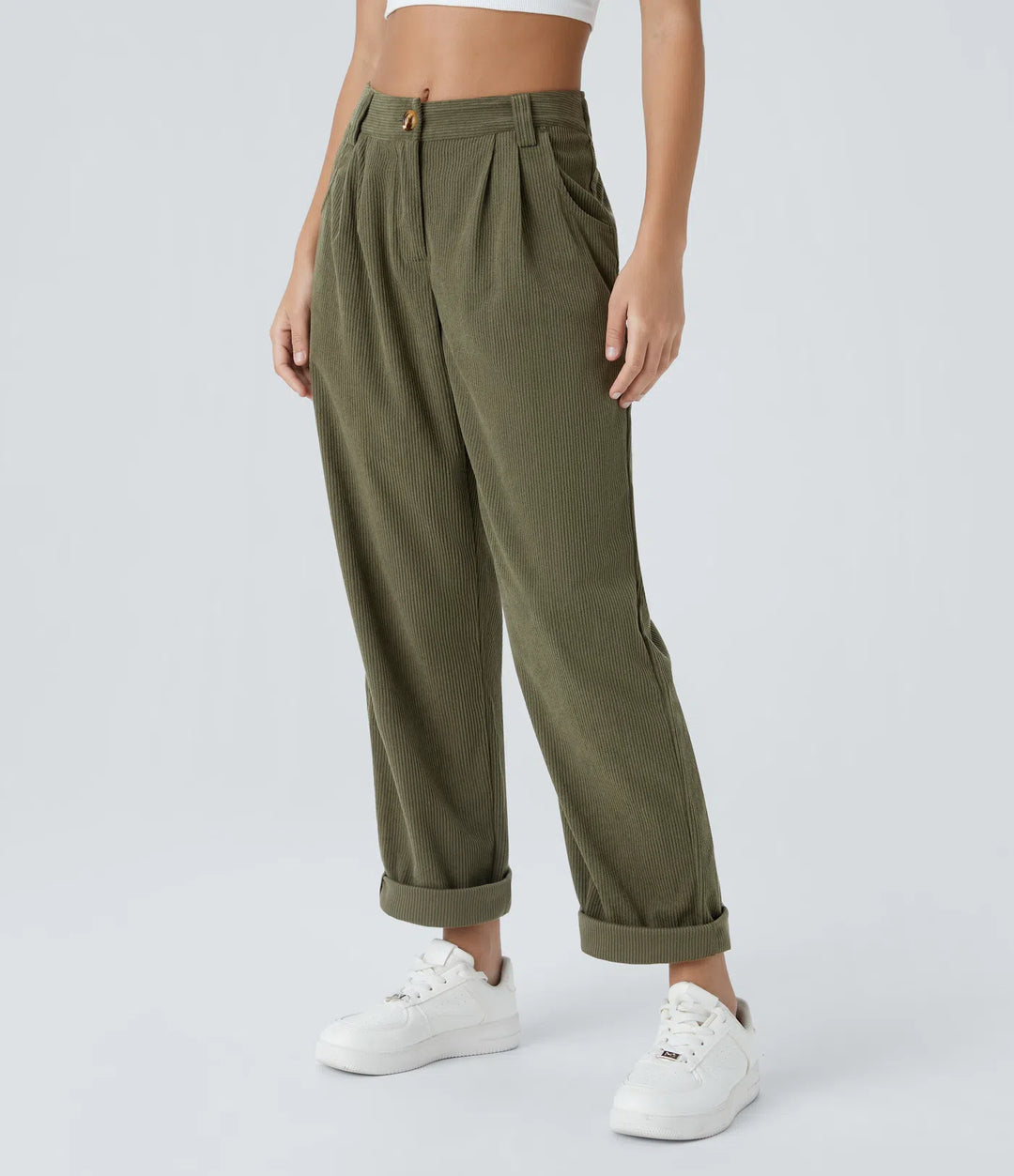 Roch | Pantaloni in Velluto a Coste