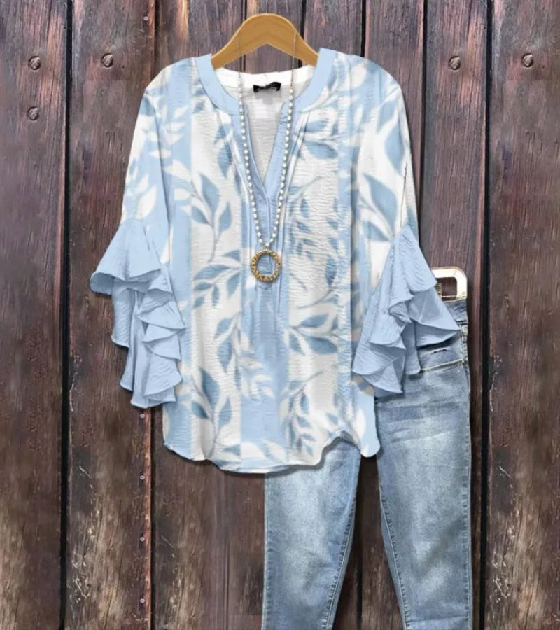 Luisa | Blusa Floreale Vintage