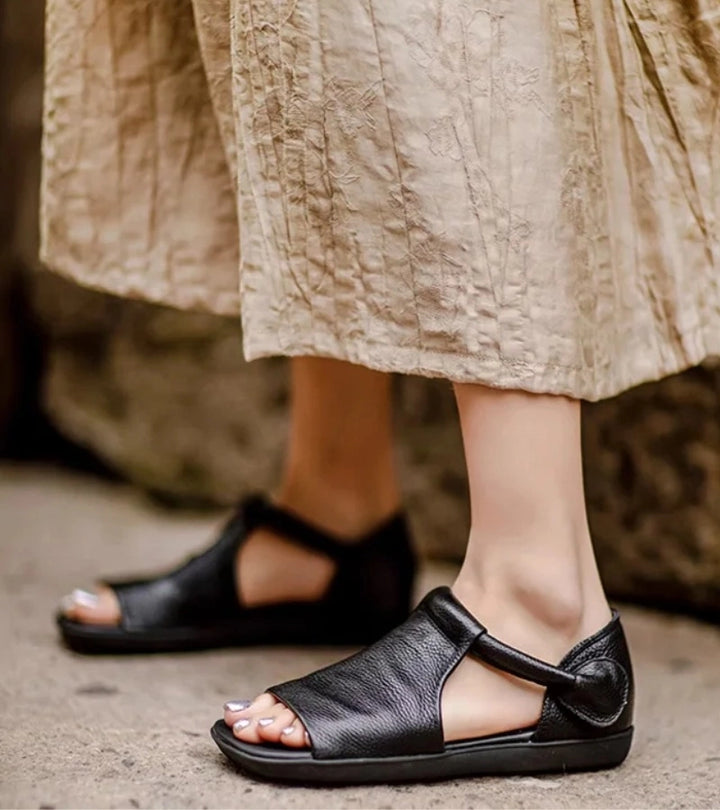 Marcella | sandali piatti vintage per ogni occasione