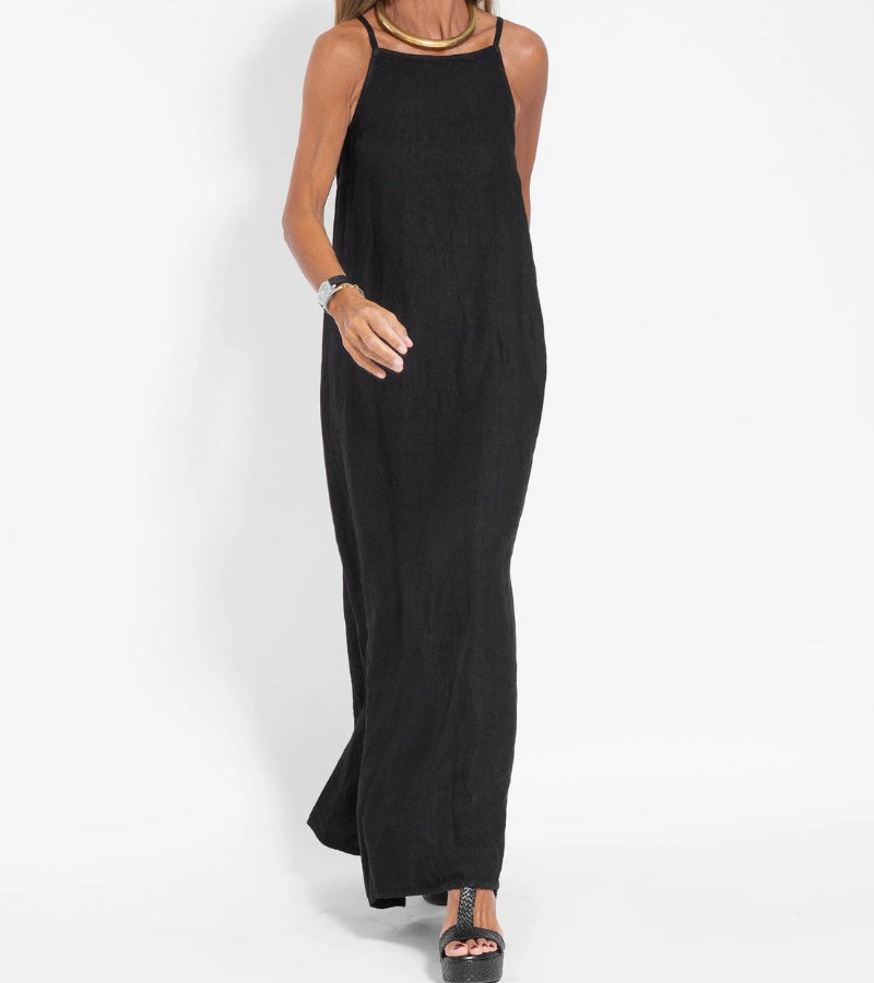 Maxi | Vestito Lungo in Cotone, Fresco e Raffinato