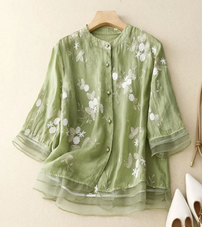 Bellerose | Camicia Vintage Ricamata