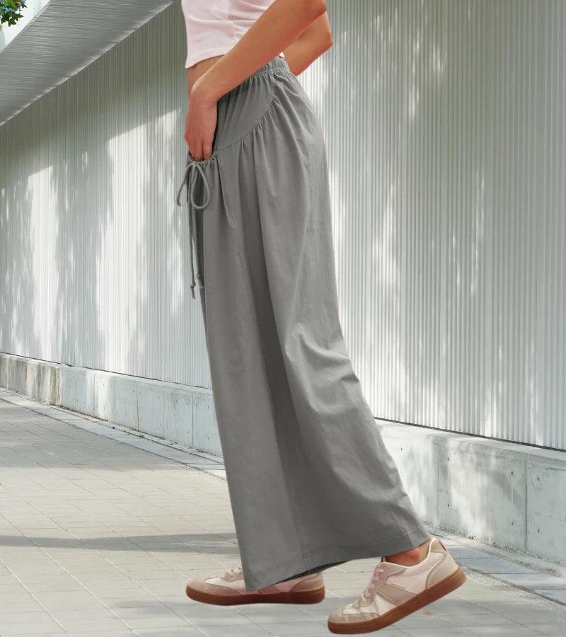 OLIVIA | PANTALONE ESTIVO LARGO