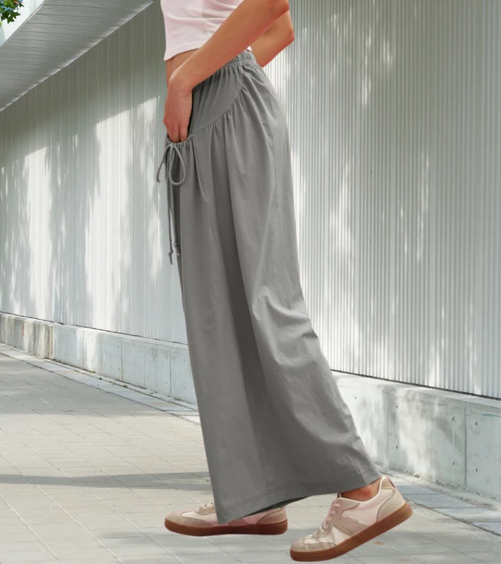 OLIVIA | PANTALONE ESTIVO LARGO