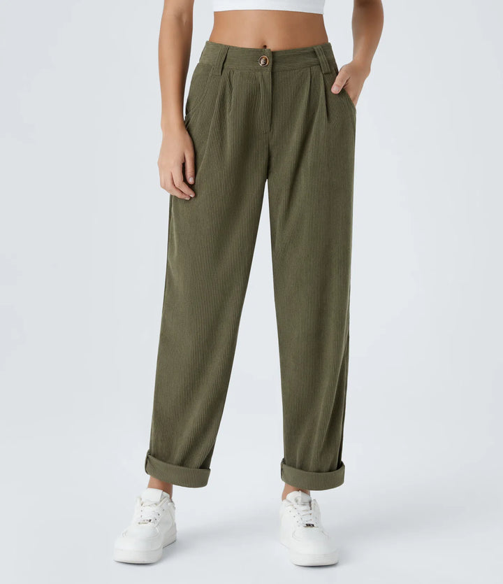 Roch | Pantaloni in Velluto a Coste