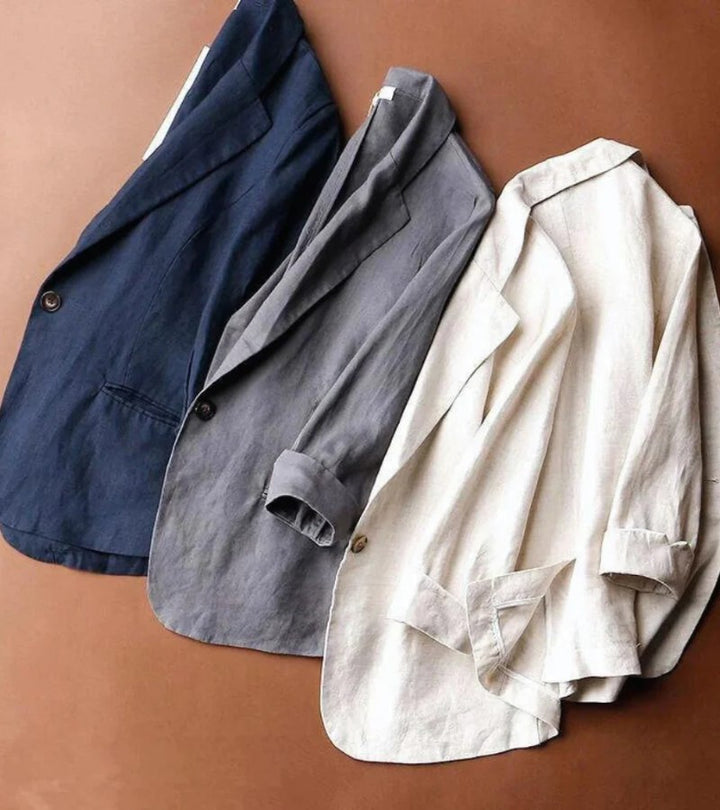 Elvira | Un blazer leggero, elegante e con un solo bottone