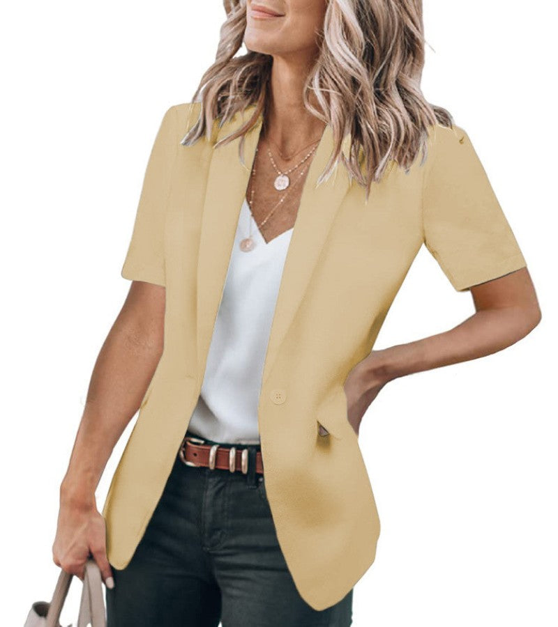 Danila | Blazer moderno a maniche corte