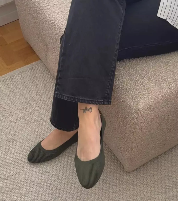 Ballerina  | Ballerine Intrecciate Ultra Confortevoli per Tutti i Giorni