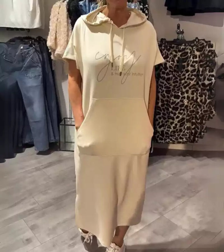 SOLIDA | Vestito Felpa Oversize