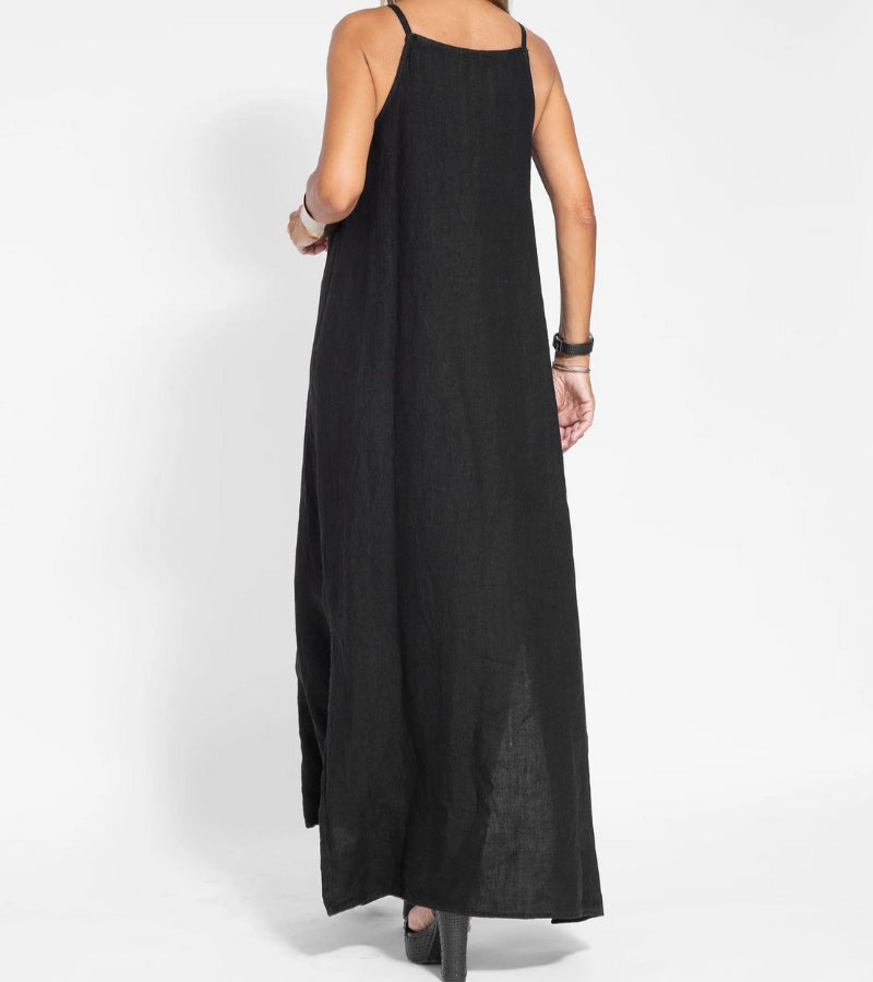 Maxi | Vestito Lungo in Cotone, Fresco e Raffinato