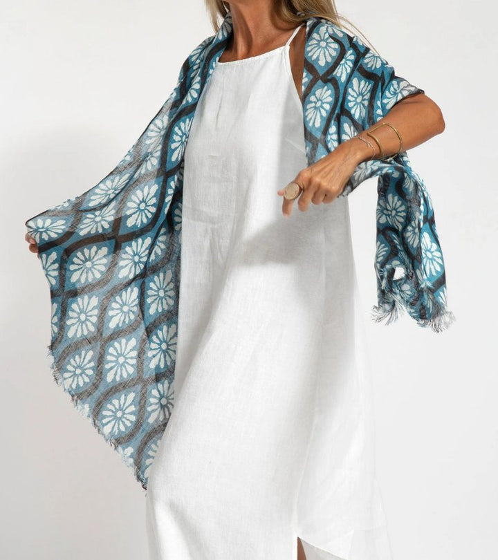 Maxi | Vestito Lungo in Cotone, Fresco e Raffinato