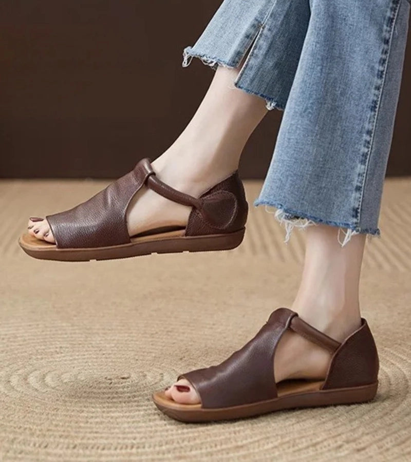 Marcella | sandali piatti vintage per ogni occasione