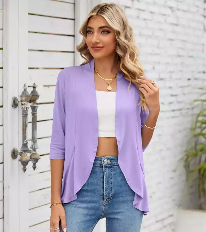 Barbara | Cardigan Leggero Aperto e Chic