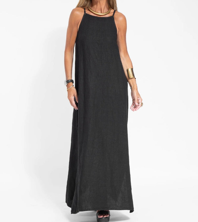 Maxi | Vestito Lungo in Cotone, Fresco e Raffinato