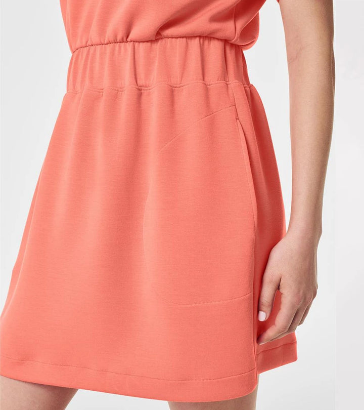 Ida | Vestito T-shirt arricciato AirEssentials