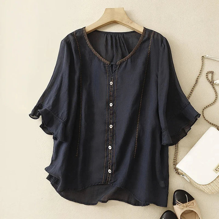 Enrica | Camicia Vintage Ricamata