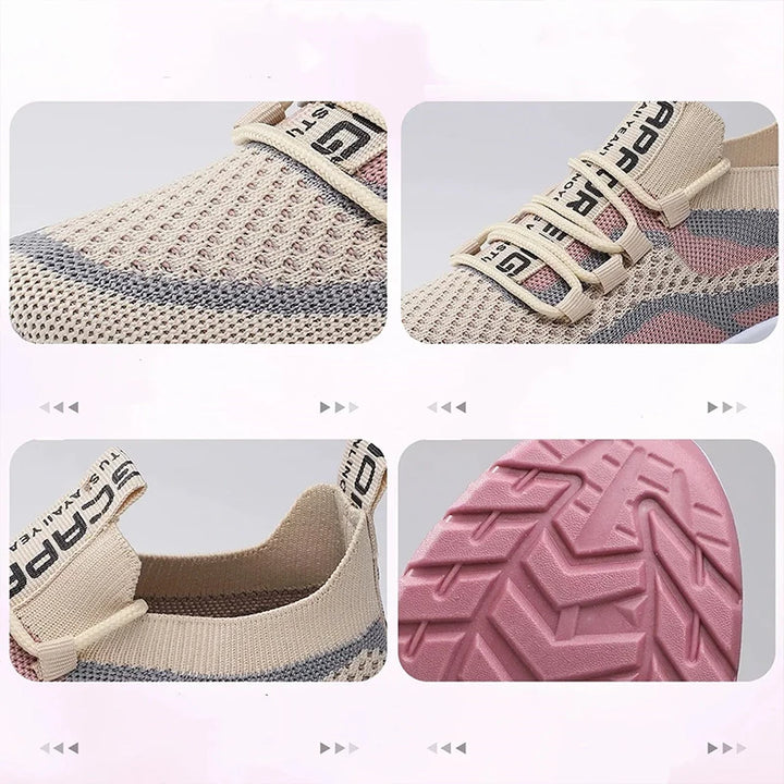 Selina | Scarpe traspiranti con lacci – Ideali per camminare e correre