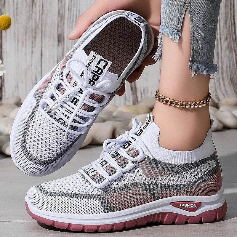 Selina | Scarpe traspiranti con lacci – Ideali per camminare e correre