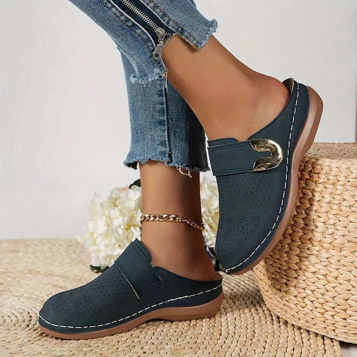 LION | Zoccoli Ortopedici Eleganti con Zeppa – Comfort Quotidiano