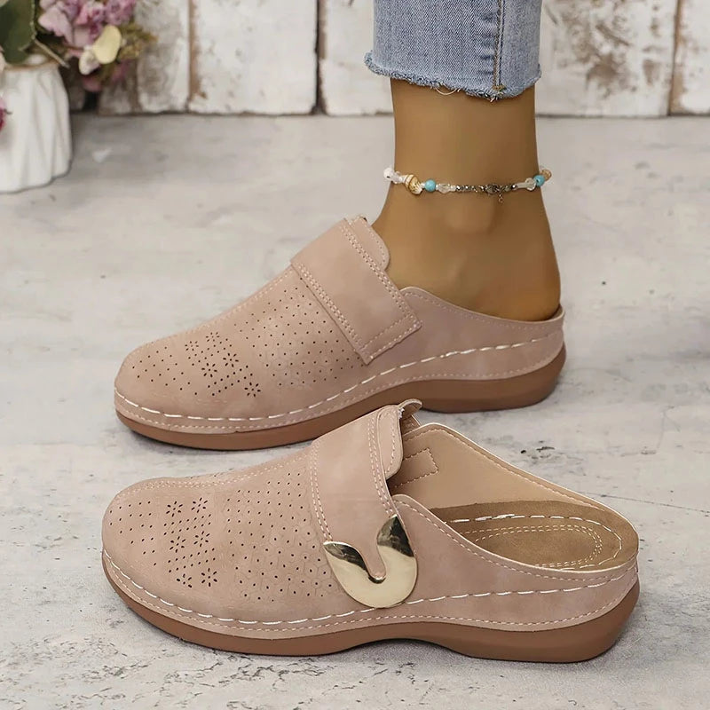 LION | Zoccoli Ortopedici Eleganti con Zeppa – Comfort Quotidiano