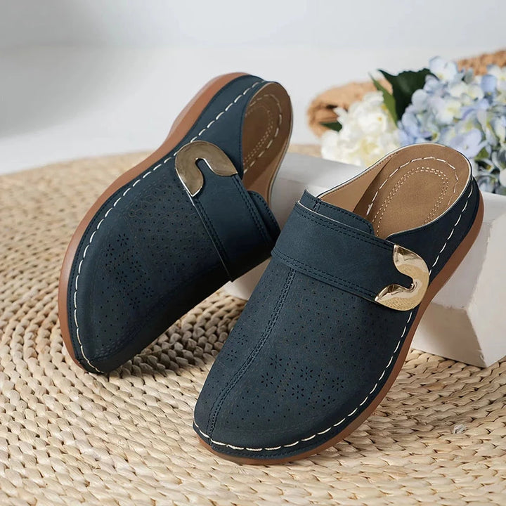 LION | Zoccoli Ortopedici Eleganti con Zeppa – Comfort Quotidiano