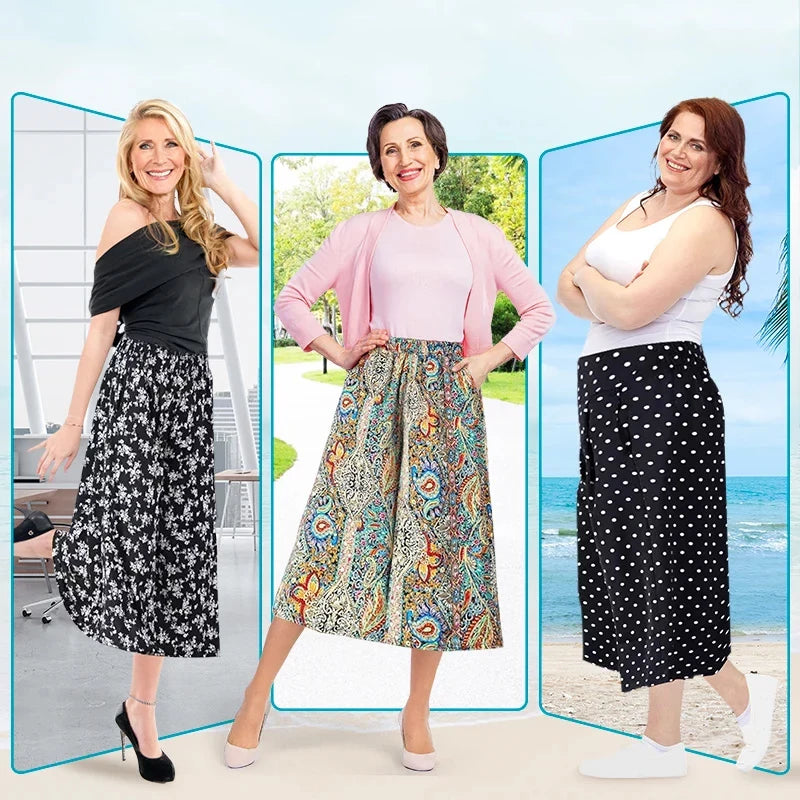 Camille | Pantalone palazzo fluido: stile chic e comfort assoluto