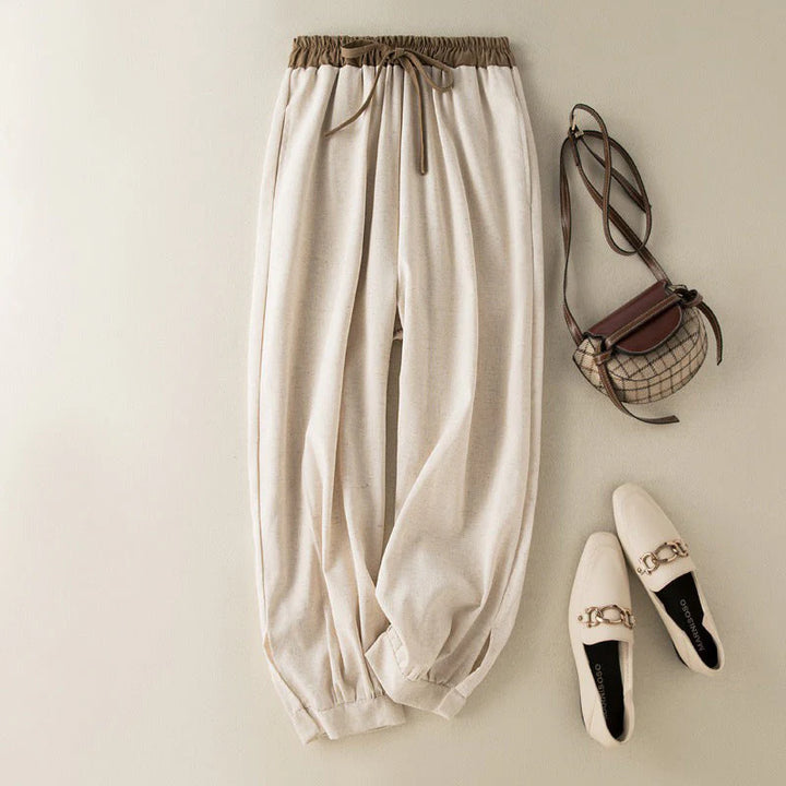 Fabrizia | Pantalone in cotone – eleganza e comodità ogni giorno