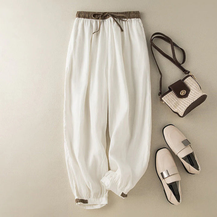 Fabrizia | Pantalone in cotone – eleganza e comodità ogni giorno