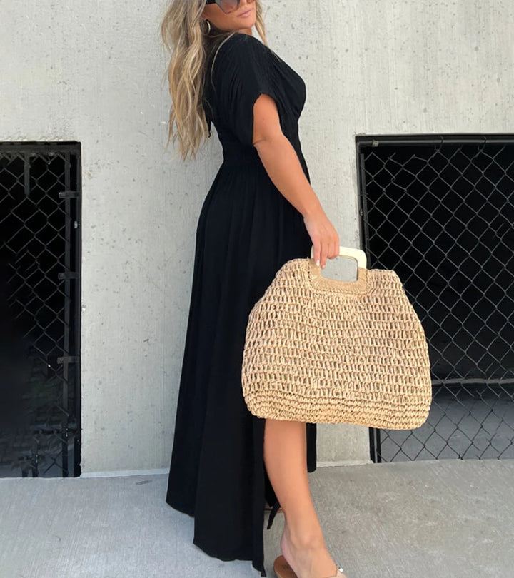 Madlen | Abito Fluido Elegante con Dettagli Raffinati
